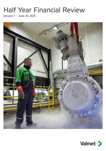 Thumbnail Valmet
 Half-year Report 2025-h1