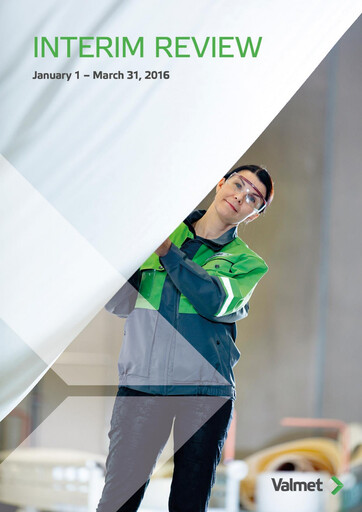 Thumbnail Valmet
 Quarterly Report 2016-q1