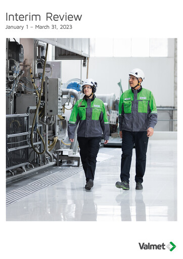Thumbnail Valmet
 Quarterly Report 2023-q1