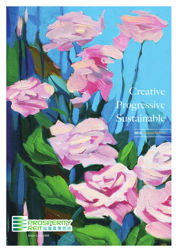 Thumbnail Prosperity Real Estate Investment Trust Annual Report 2016