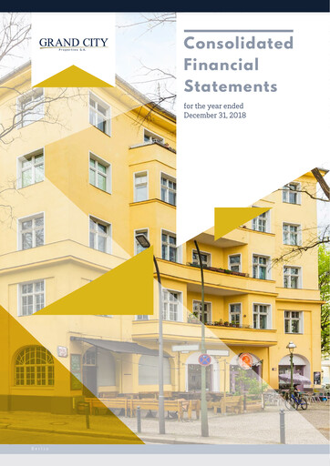 Thumbnail Grand City Properties Annual Report 2018