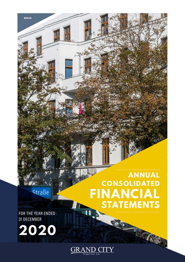 Thumbnail Grand City Properties Annual Report 2020