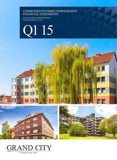 Thumbnail Grand City Properties Quarterly Report 2015-q1