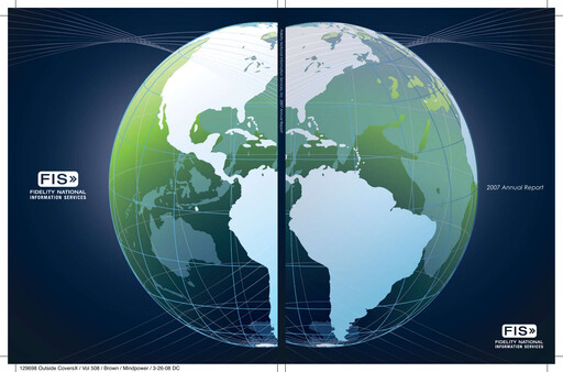 Vorschaubild Fidelity National Information Services Jahresbericht 2007