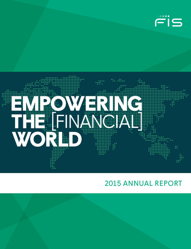 Vorschaubild Fidelity National Information Services Jahresbericht 2015