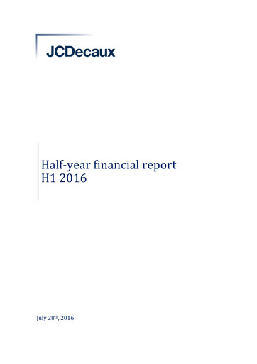 Thumbnail JCDecaux Half-year Report 2016-h1