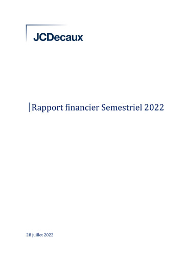 Thumbnail JCDecaux Half-year Report 2022-h1