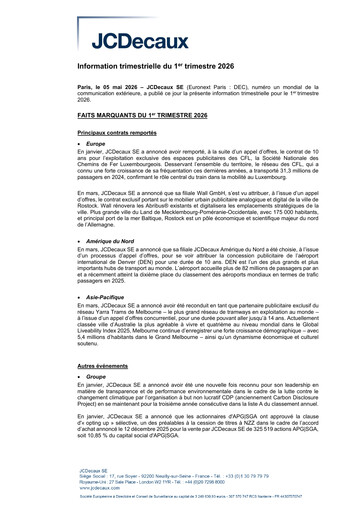 Thumbnail JCDecaux Quarterly Report 2026-q1