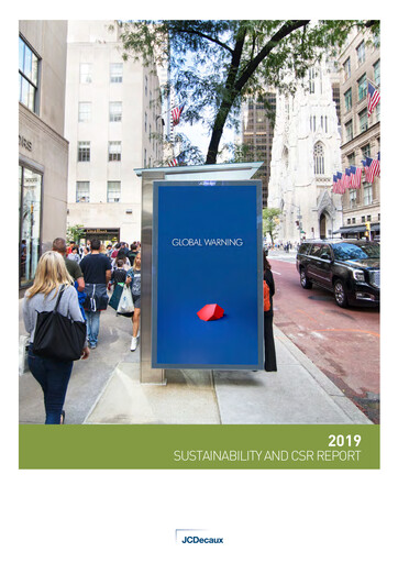 Thumbnail JCDecaux Sustainability Report 2019