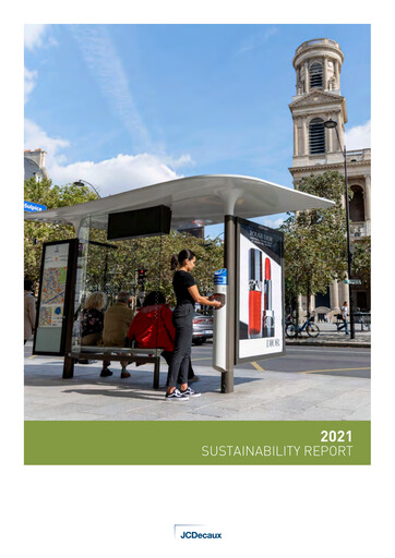 Thumbnail JCDecaux Sustainability Report 2021