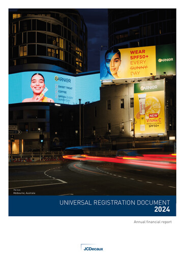 Thumbnail JCDecaux Universal Registration Document 2024