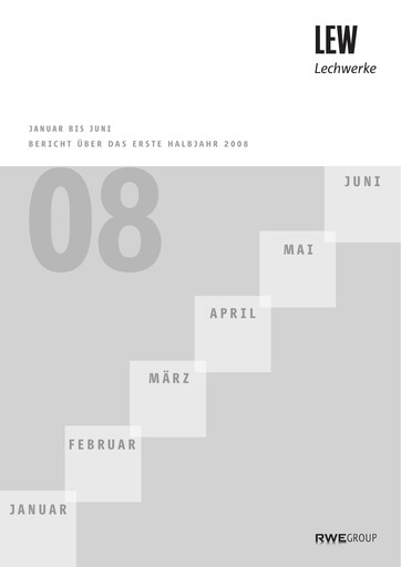 Thumbnail LEW (Lechwerke) Half-year Report 2008-h1