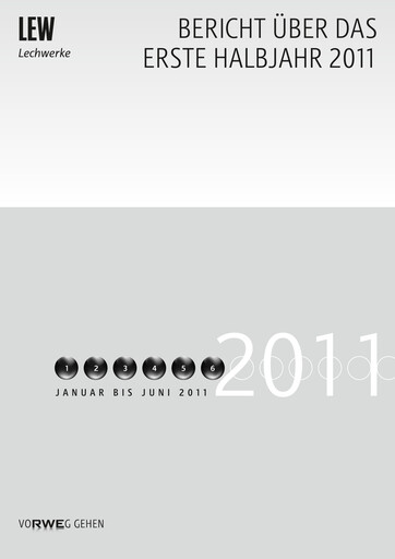 Thumbnail LEW (Lechwerke) Half-year Report 2011-h1