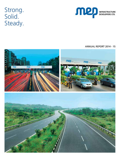 Thumbnail MEP Infrastructure
 Annual Report 2014-2015
