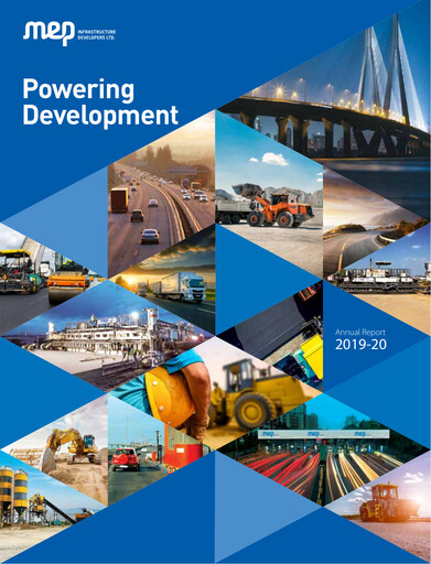 Thumbnail MEP Infrastructure
 Annual Report 2019-2020