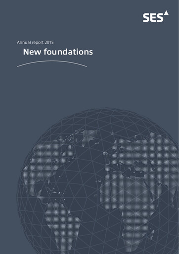 Thumbnail SES S.A. Annual Report 2015