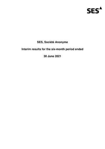 Thumbnail SES S.A. Half-year Report 2021-h1