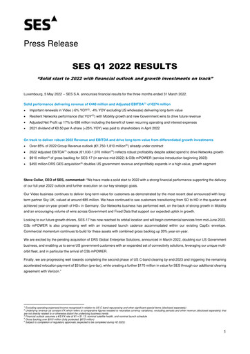 Thumbnail SES S.A. Quarterly Report 2022-q1