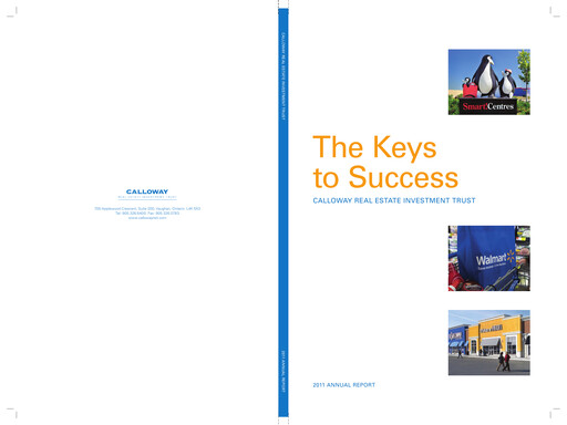 Thumbnail SmartCentres REIT Annual Report 2011