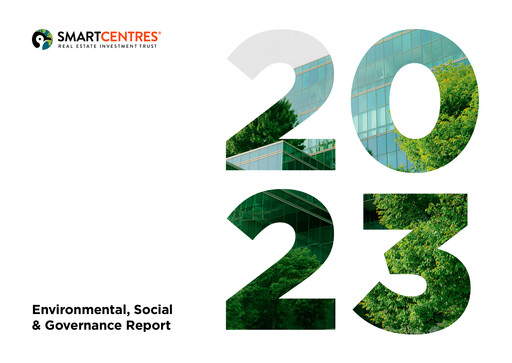 Thumbnail SmartCentres REIT ESG Report 2023