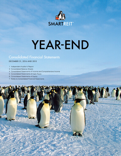 Thumbnail SmartCentres REIT Financial Statement 2016