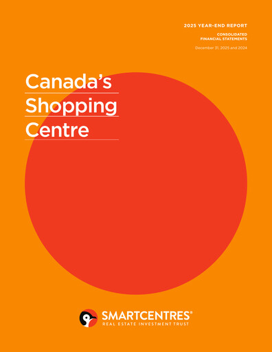 Thumbnail SmartCentres REIT Financial Statement 2025