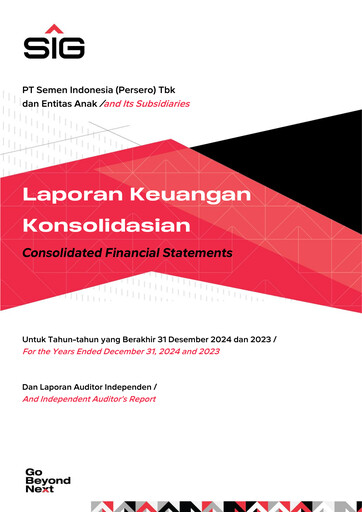 Vorschaubild SIG (Semen Indonesia) Finanzmitteilung 2024
