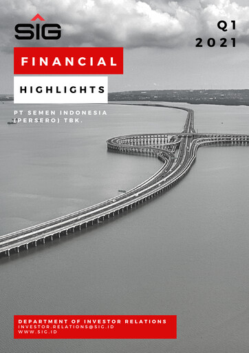 Miniature SIG (Semen Indonesia) Rapport trimestriel 2021-q1