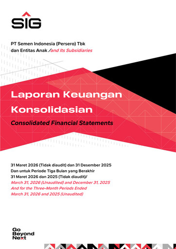 Thumbnail SIG (Semen Indonesia) Quarterly Report 2026-q1