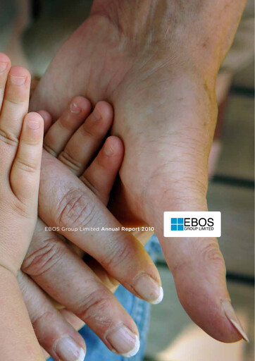 Miniature Ebos Group Rapport annuel 2010