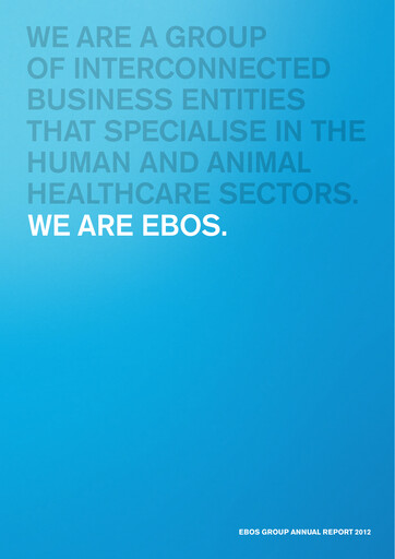 Miniature Ebos Group Rapport annuel 2012