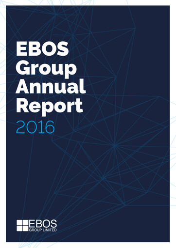 Miniature Ebos Group Rapport annuel 2016