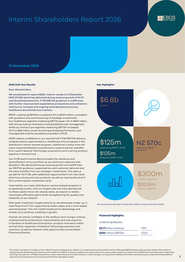 Thumbnail Ebos Group Half-year Report 2026-h1