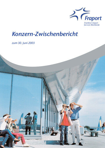 Thumbnail Fraport Half-year Report 2003-h1