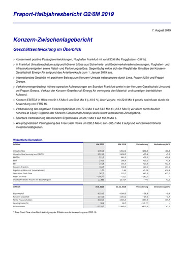Thumbnail Fraport Half-year Report 2019-h1