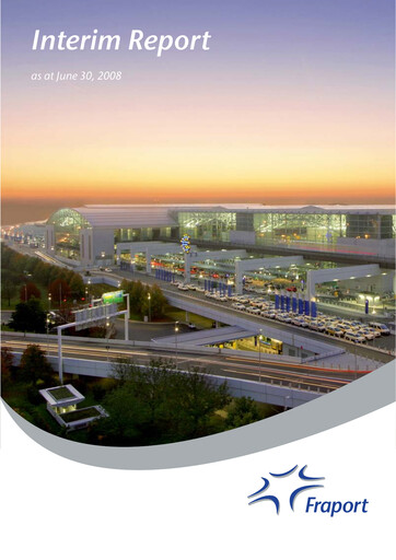 Thumbnail Fraport Half-year Report 2008-h1