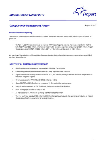 Thumbnail Fraport Half-year Report 2017-h1