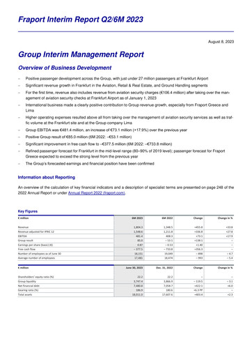 Thumbnail Fraport Half-year Report 2023-h1