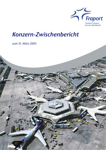 Thumbnail Fraport Quarterly Report 2003-q1