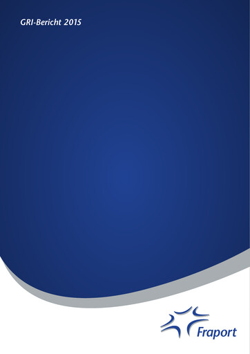 Thumbnail Fraport Sustainability Report 2015
