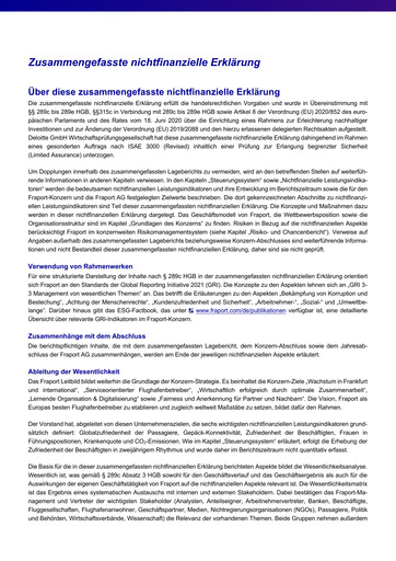 Thumbnail Fraport Sustainability Report 2023