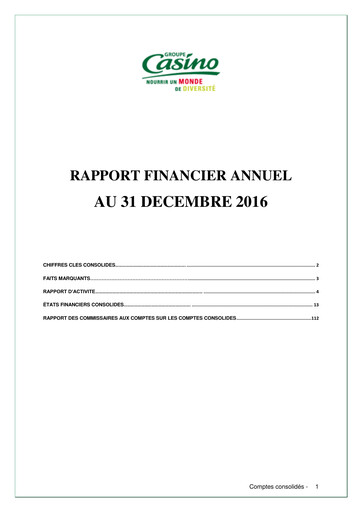 Thumbnail Casino Guichard-Perrachon Financial Report 2016
