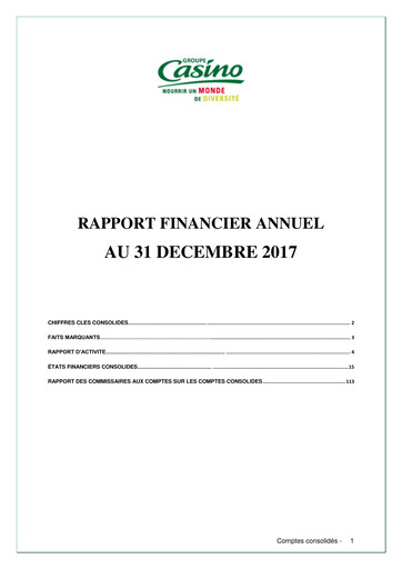 Thumbnail Casino Guichard-Perrachon Financial Report 2017