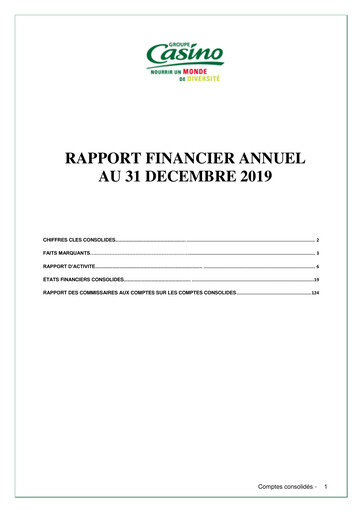 Thumbnail Casino Guichard-Perrachon Financial Report 2019