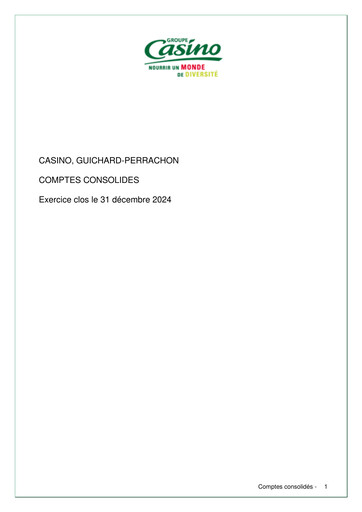 Thumbnail Casino Guichard-Perrachon Financial Statement 2024