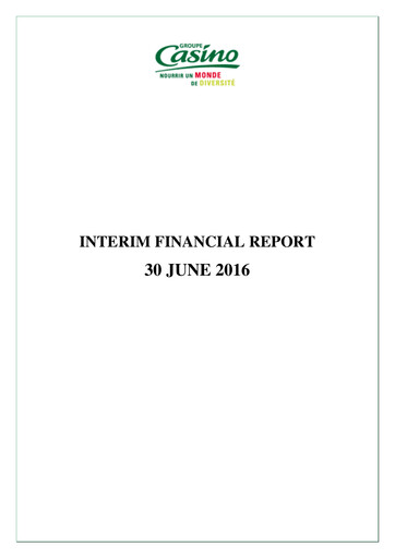 Vorschaubild Casino Guichard-Perrachon Halbjahresbericht 2016-h1