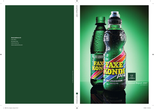 Thumbnail Royal Unibrew
 Annual Report 2007