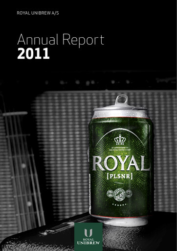 Thumbnail Royal Unibrew
 Annual Report 2011