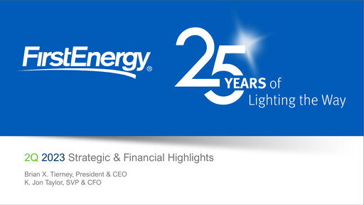 Thumbnail FirstEnergy Quarterly Report 2023-q2