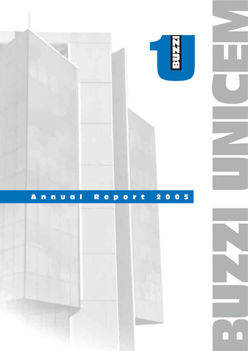Thumbnail Buzzi Unicem
 Annual Report 2005